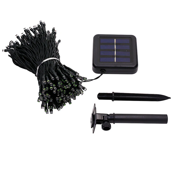 Luces Solares Led Guirnalda Navidad 30 Metros 2