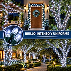 Luces De Navidad Led Blanco Frio Guirnalda Led De 22 Metros 4