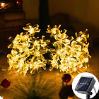 Luces Navidad Figuras Guirnalda Led Solares De 6.5 Metros 5