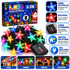Luces Navidad Figuras Guirnalda Led Solares De 6.5 Metros 7