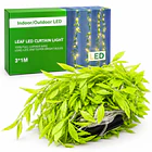 Guirnalda Enredadera Led Con Hojas Artificiales 3m X1m Solar 1