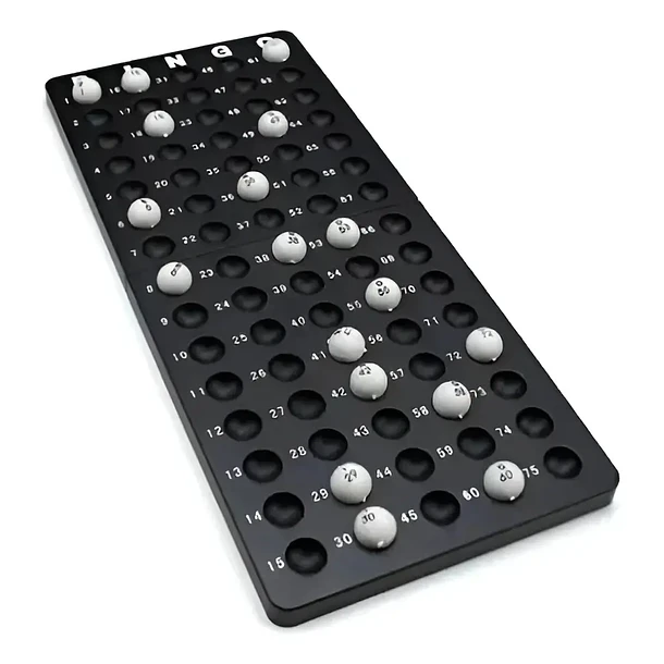 Juego de Bingo Completo con Tómbola Metálica y 75 Pelotas 2