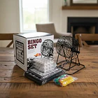 Juego de Bingo Completo con Tómbola Metálica y 75 Pelotas 3