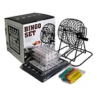 Juego de Bingo Completo con Tómbola Metálica y 75 Pelotas 1