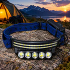 Linterna Frontal LED Recargable COB, Treking, Camping y Emergencias 7