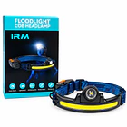 Linterna Frontal LED y COB Recargable IRM: Potencia y Versatilidad Manos Libres 1