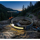Linterna Frontal LED y COB Recargable IRM: Potencia y Versatilidad Manos Libres 3