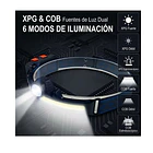 Linterna Frontal LED y COB Recargable IRM: Potencia y Versatilidad Manos Libres 4