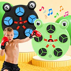 Máquina De Boxeo Infantil De Pared Con Música Luces Led Rgb 2