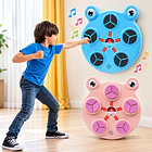 Máquina De Boxeo Infantil De Pared Con Música Luces Led Rgb 3