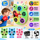 Máquina De Boxeo Infantil De Pared Con Música Luces Led Rgb 4