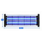 Lámpara Mata Insectos Led 10w Trampa Malla Eléctrica A10 3