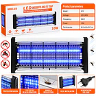 Lámpara Mata Insectos Led 10w Trampa Malla Eléctrica A10 1