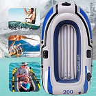 Bote Inflable Para 2 Personas 195x100cm Carga 168kg Jr-200 4