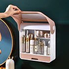 Organizador De Maquillaje Con Espejo Y Cajón Estante 3