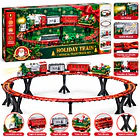 Adorno Tren Navideño Eléctrico Elevado con Luces, Sonido y Vías (270 cm) 3