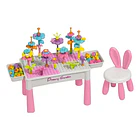 Mesa Didáctica Multifuncional De Bloques Con Silla Infantil 1