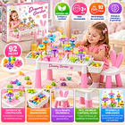 Mesa Didáctica Multifuncional De Bloques Con Silla Infantil 5