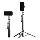 Trípode Y Bastón Selfie Extra Largo K29 (220 Cm) Con Luz y Bluetooth 3