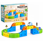 Pista De Carreras 3d Antigravedad Con Tren Eléctrico 67 Pzs 5