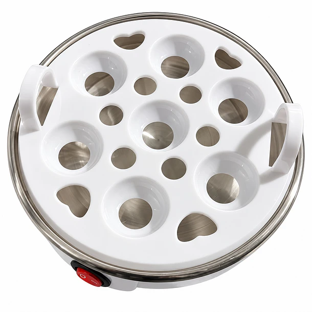 Vaporera Hervidor De Huevos Eléctrico Gallinita 7 Huevos 350w 4