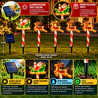 Aplique Solar De Pared 10 Led Bidireccional Impermeable 6