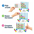 Juego De Mesa Didáctico Fun Color Sorting con 50 Retos 2