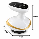 Masajeador De Ventosas Con Succión, Calor Y Acupuntura Usb 5