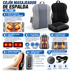 Cojín Masajeador De Espalda Calor Y Cabezales Desplazables 4