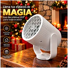 Proyector Led Navideño Y Festivo Compacto Carga Usb 3