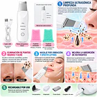 Espátula Ultrasónica Facial Limpiador De Poros y Puntos Negros 5