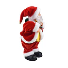 Adorno Navideño Animado Viejo Pascuero Bailarín Con Música 4
