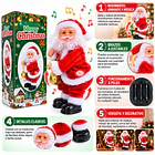 Adorno Navideño Animado Viejo Pascuero Bailarín Con Música 2