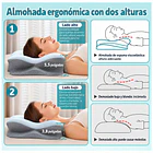 Almohada Ortopédica Cervical Ergonómica Para Dormir 2
