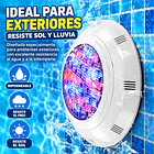 Foco Led Sumergible Para Piscina Con Control Remoto De 12w 4