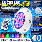 Foco Led Sumergible Para Piscina Con Control Remoto De 12w 5