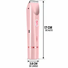 Rasuradora Depiladora De Doble Cabezal Usb Recargable 2