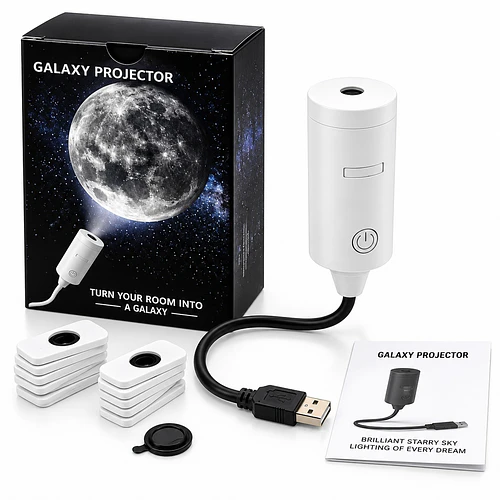 Mini Proyector Led Usb De Cielo Estrellado Y Luna