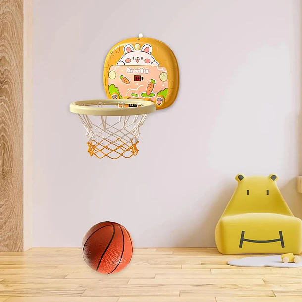 Tablero De Básquetbol Infantil 2 En 1 Con Aros Y Pelota 3