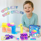 Set de 40 Bloques de Construcción Sensoriales Magic Gummy Bloc 4