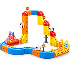 Set De Tren Magnético Diy De 114 Piezas Con Pista Escaladora 1
