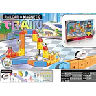 Set De Tren Magnético Diy De 114 Piezas Con Pista Escaladora 3