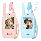 Walkie Talkie Infantil Con Pantalla Y Video Para Niños 1