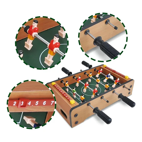 Mini Futbolito De Mesa Football Game Portátil Taca Taca