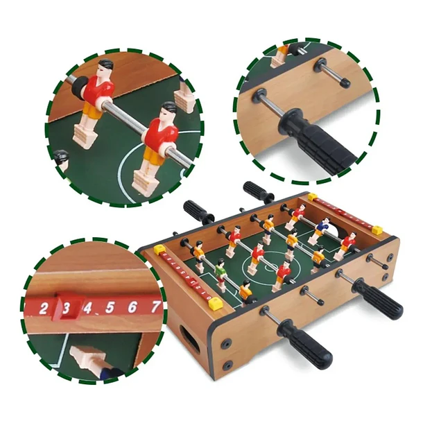 Mini Futbolito De Mesa Football Game Portátil Taca Taca 1