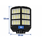 Foco Led Solar 1000w Para Exterior Con Control Remoto Ip67 3