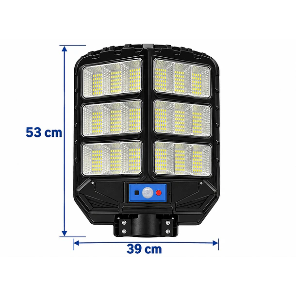 Foco Led Solar 1000w Para Exterior Con Control Remoto Ip67 3