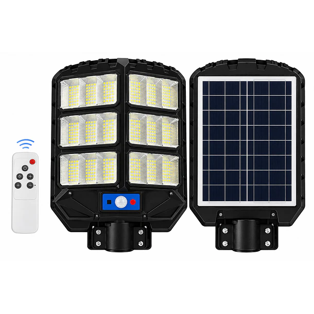 Foco Led Solar 1000w Para Exterior Con Control Remoto Ip67 1