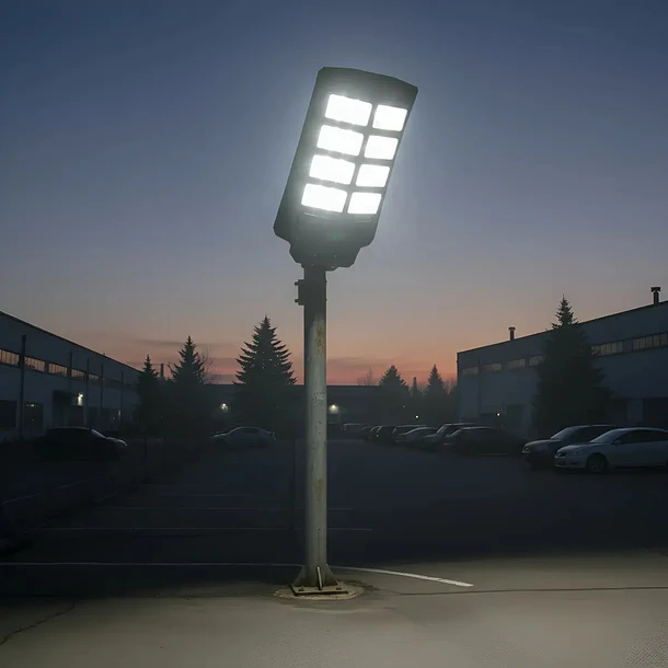 Foco Led Solar 2000w Para Exterior Con Control Remoto Ip67 2