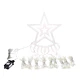 Cascada De Luces Led Navideñas Con Estrella De 3 Metros